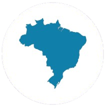 Ícone de mapa do Brasil