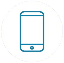 Ícone de número de telefone